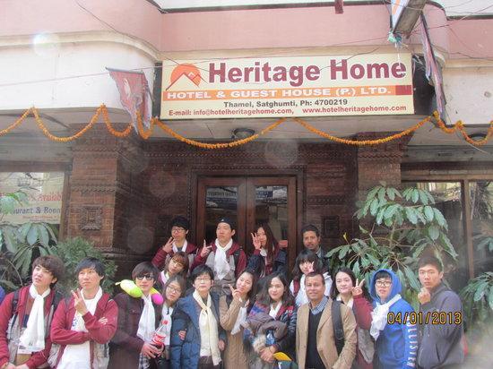 Heritage Home Hotel And Guest House กาฐมาณฑุ ภายนอก รูปภาพ